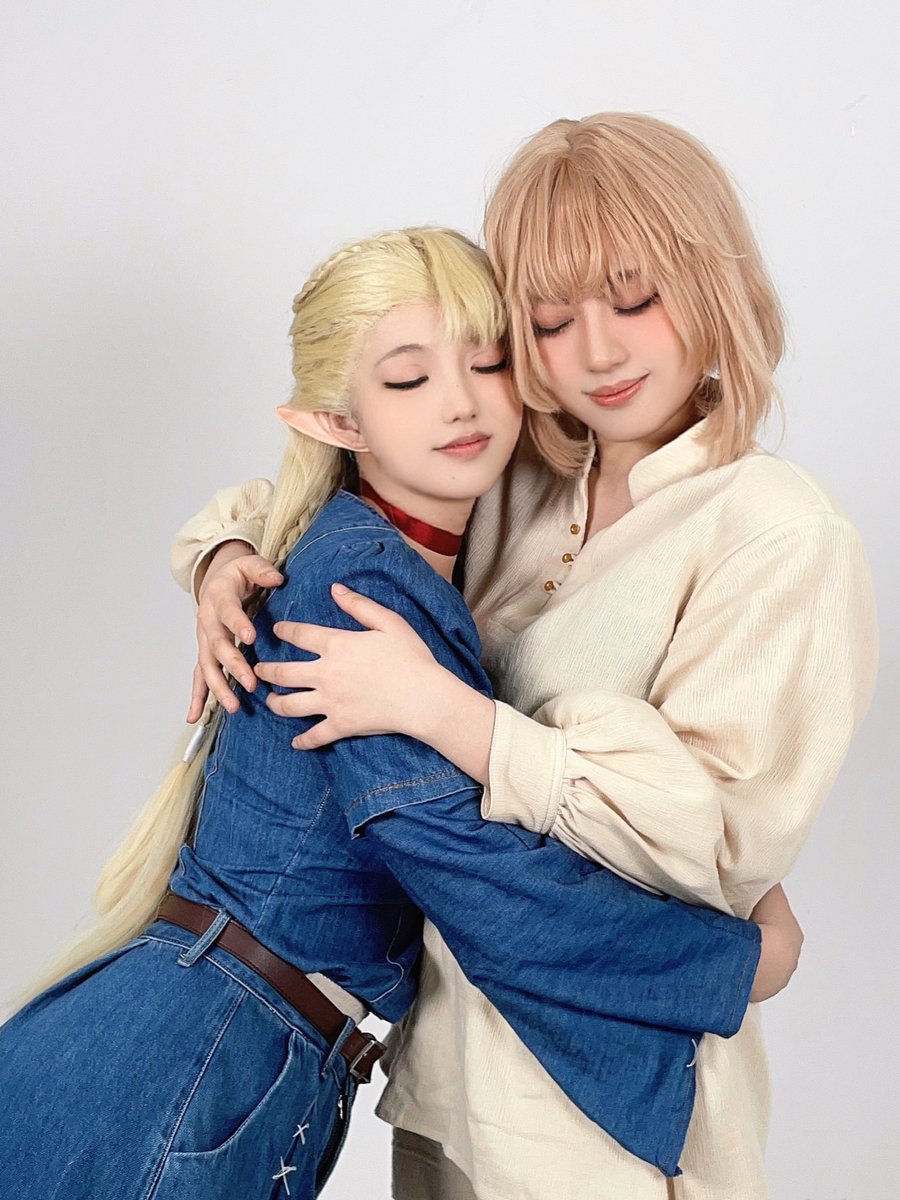 sae_eeee's tweet image. *ダンジョン飯 | cos
🎉誕生日おめでとう、マルシル!🎂
🪶ファリン:sae
🧚🏻♀️マルシル:昼
#ダンジョン飯 #dungeonmeshi
#farcille #コスプレ