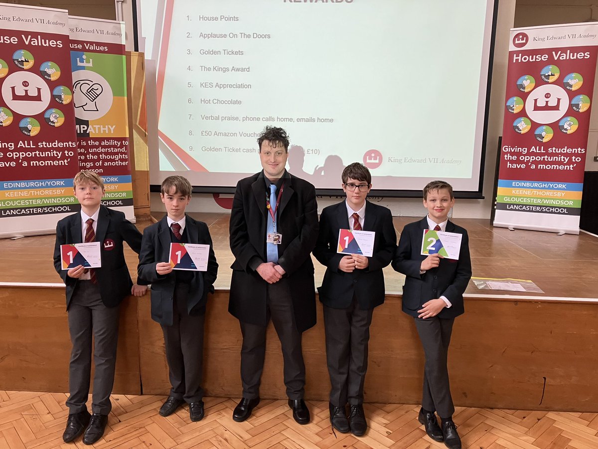 kesacademy's tweet image. More positive praise 👍
Well done to these Year 7s who have completed level 1/2 independent learning on Sparx 🧮 
Very impressive gentleman 👏
#learnathome