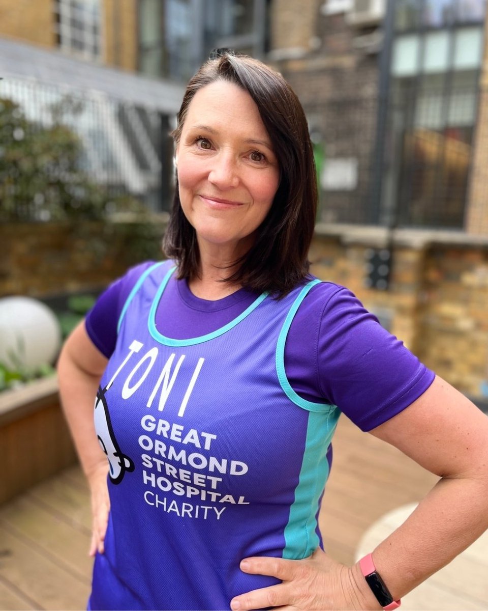 “I've been inspired to run and raise money for GOSH charity by the brave and courageous children who attend the hospital' Toni, @GreatOrmondSt Orthoptist. This Sunday, Toni is taking on the London Marathon with #TeamGOSH. Wishing Toni and all of #TeamGOSH good luck!