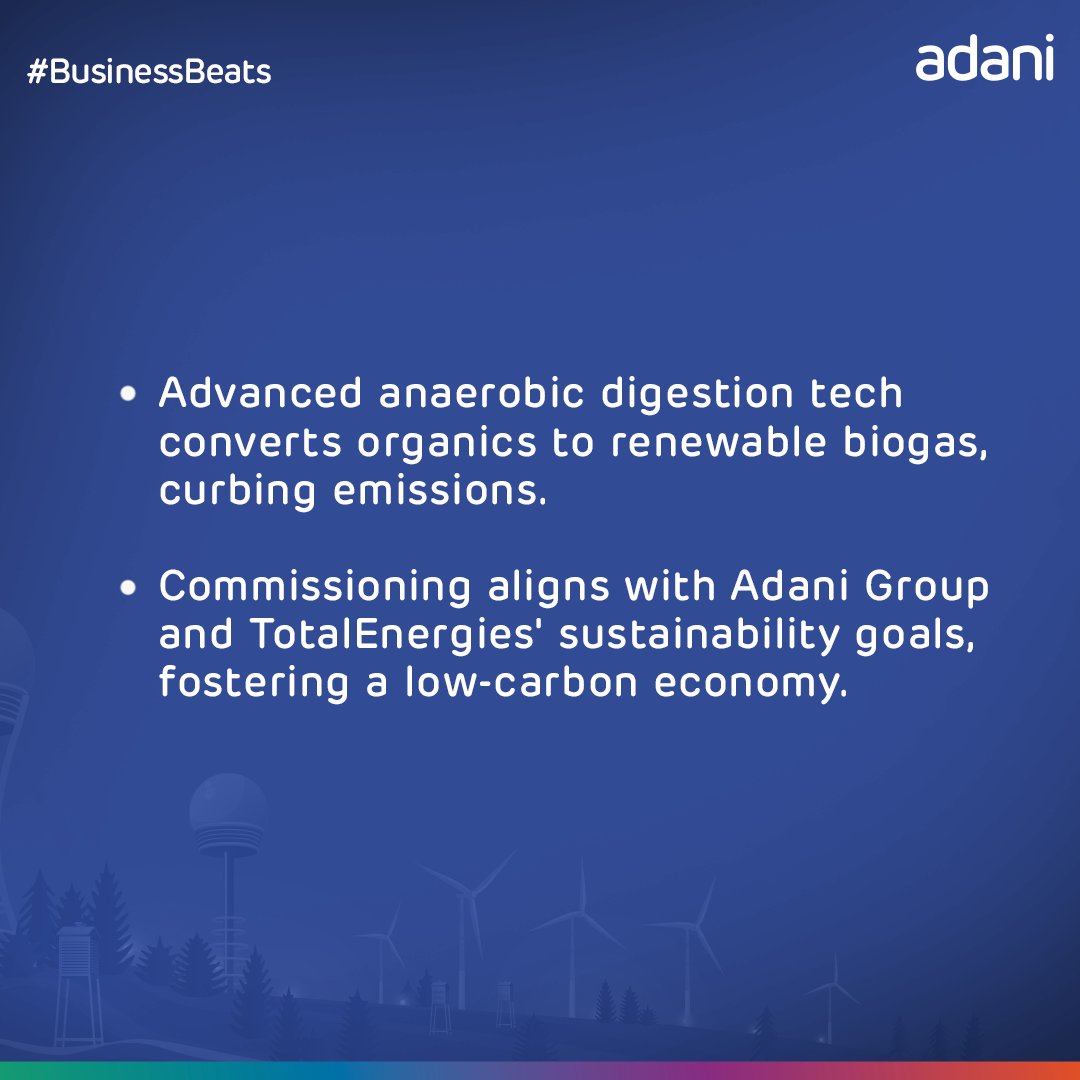 Embarking on a journey towards a greener tomorrow, #AdaniTotalGas unveiled the phase 1 of Barsana #Biogas Project in the month of March. Converting waste into 10 TPD of clean CBG in its first phase, this initiative will contribute to cultivating hope for a #sustainable future.