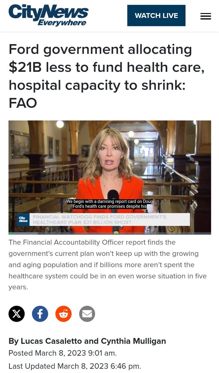 ..Our publicly funded health-care system in Ontario is being transitioned from something we cherish into a for-profit health care system that will just expand... 🇨🇦 cbc.ca/news/canada/ki…