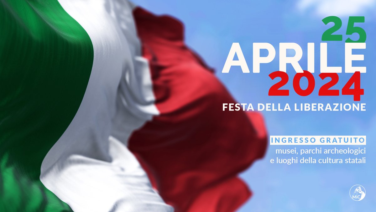 Festività del 25 aprile e 1° maggio 2024: orari luoghi della cultura della Direzione regionale Musei Campania museicampania.cultura.gov.it/festivita-del-…
