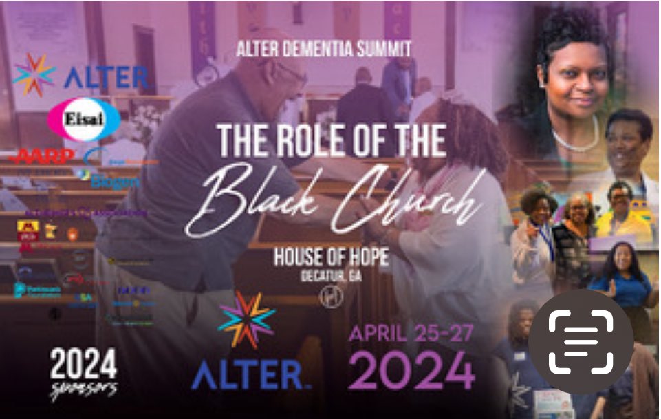 I am looking forward to welcoming everyone to Atlanta next week!!!! We are about to change things up as the solution is within us! #ittakesavillage #altersummit24 #dementiaawareness