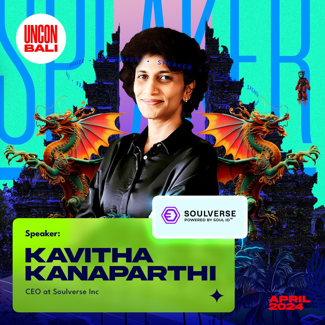 UNCONFERENCE BALI 2024 ☯️

Kavitha Kanaparthi (@kavikanaparthi), CEO of Soulverse (@XSoulverse), is at the forefront of innovation in the blockchain industry, focusing on developing cutting-edge, secure, and user-controlled digital identity solutions. 🦾🧠

#UnconferenceBali

🇮🇩