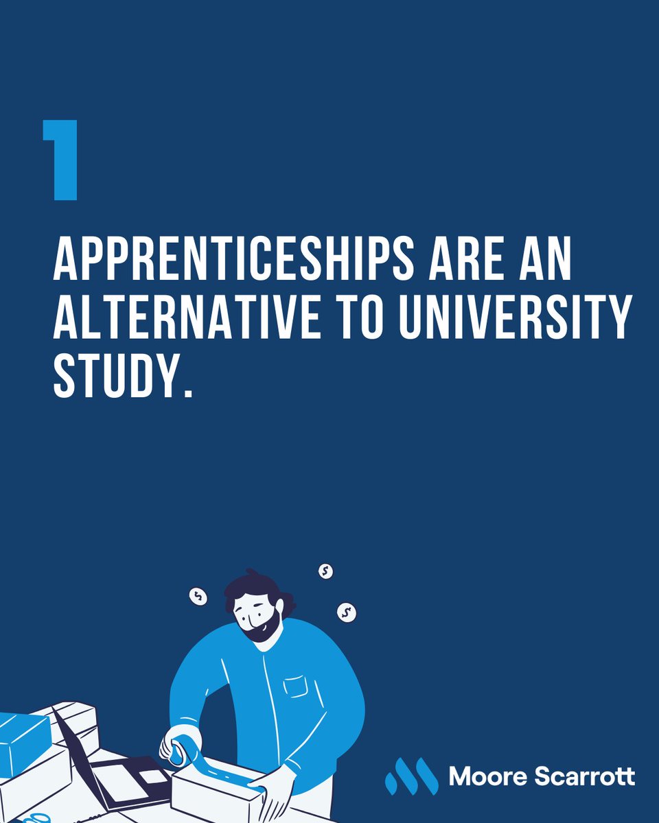 MooreScarrott's tweet photo. Did you know you an accountancy apprenticeship can help you progress both professionally and academically during your learning journey? 

#careers #accountancyapprenticeship

For more information please visit- https://t.co/152jJF9gHa https://t.co/VaAf8KCIWx