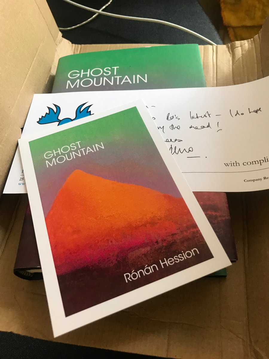 Lovely #bookpost surprise this morning. Thank you @Ofmooseandmen and @MumblinDeafRo - this seems like a match made it heaven. Comments up soon….