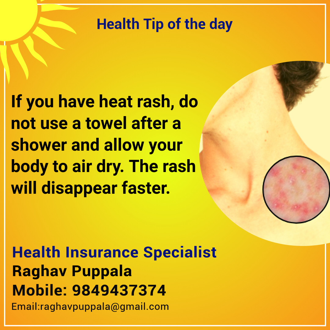 Health tip of the day
#heatrash #towel #after #shower #allow #body #airdry #rash #disappear #faster #healthtipoftheday #healthinsuranceadvisor