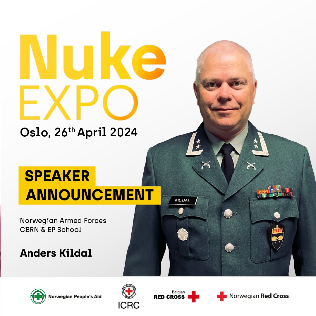 What happens if a nuclear bomb detonates, who responds and how? Dr Saima Naz Akhtar from Haukeland University Hospital and Anders Kildal from @Forsvaret_no will lead us through what they can and cannot do at #NukeEXPO in Oslo 26th April. Free tickets here: nukeexpo.org