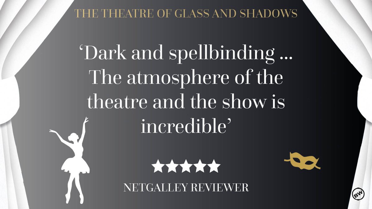 Another ⭐️⭐️⭐️⭐️⭐️ review in for the Show of the season! @ConsummateChaos' The Theatre of Glass and Shadows will transport you to the Theatre District, where nothing is as it seems... Pre-order your copy: geni.us/WelcometotheSh…