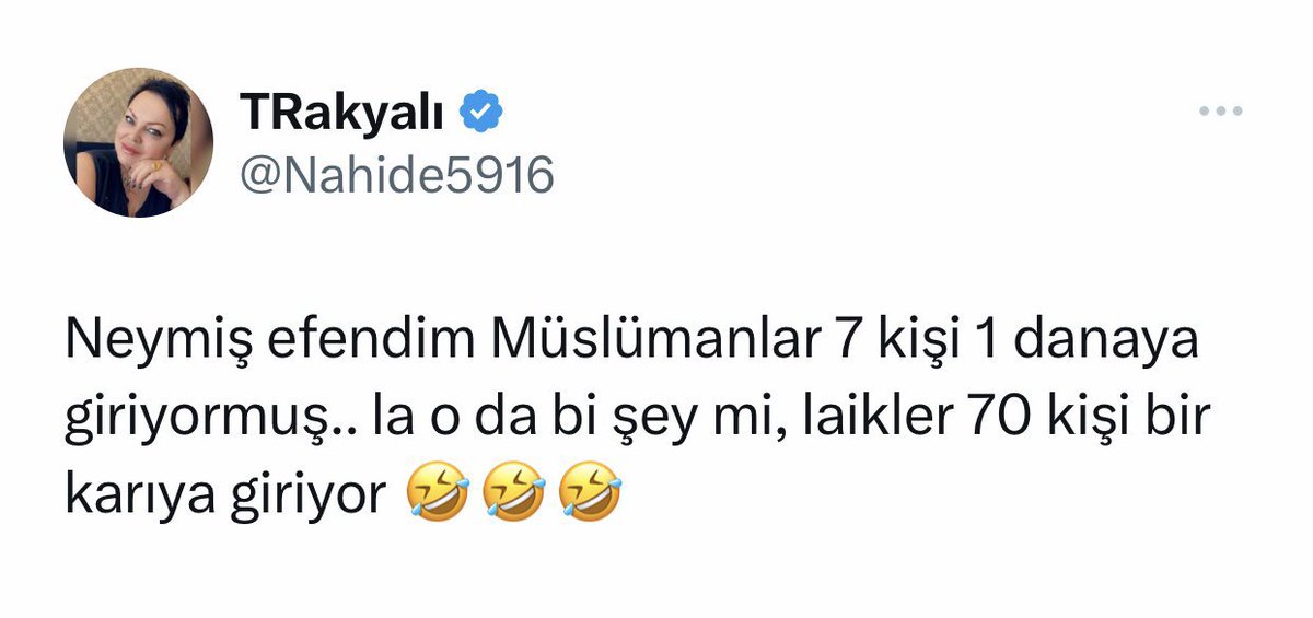 nahide kendisini tatmin edecek erkek sayısını belirlemiş @Nahide5916