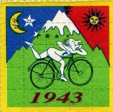 On April 19, 1943, Dr. Albert Hofmann took a world-changing bike ride, marking the first-ever intentional LSD trip. This historic event, now celebrated as Bicycle Day, showcases the discovery's profound impact on culture and science. #BicycleDay 🚲🔬