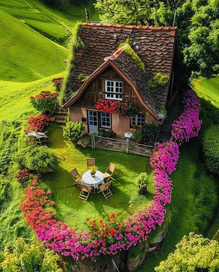 Pretty afternoon dear friends 🌺🌿
#beautifulnature #tinyhomes