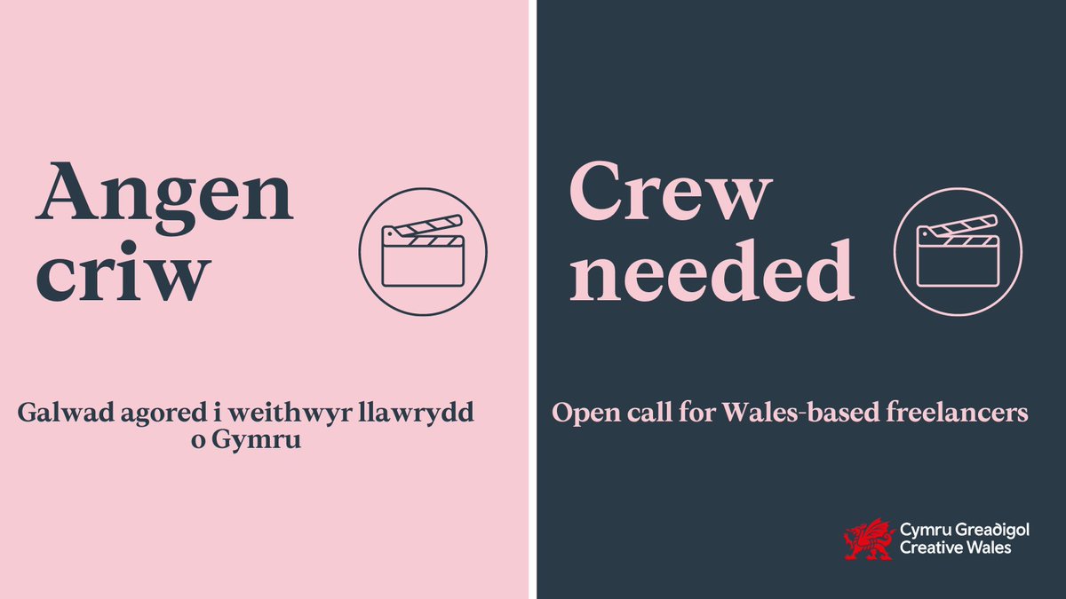 Independent feature film crewing up in North Wales for shoot in Aug/Sept. If you’re based in North or Mid Wales make sure you’re registered on our freelance crew database in order to receive further details ▶️bit.ly/2Ggvr7L