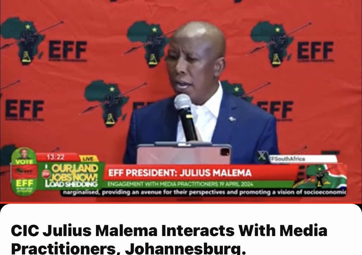 ELECTIONS SEASON IS IN FULL SWING as the godfather of flip flops Julius Malema has PREDICTABLY flip flopped on the illegal foreigners issue. Malema now claims he NEVER said foreigners must come work in South Africa. He said PUT SOUTH AFRICA FIRST. Yes you read that right. I kid…