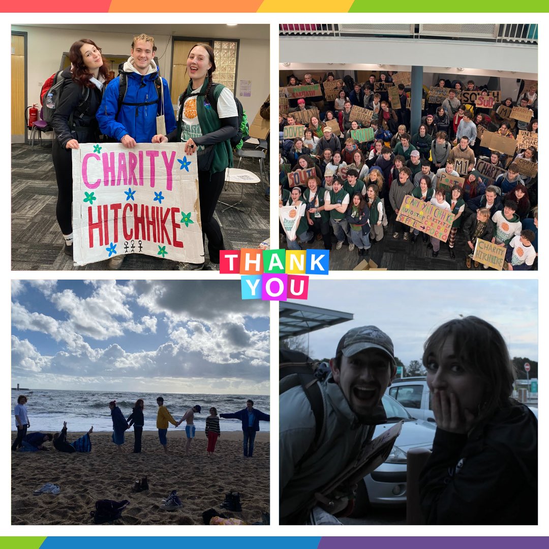 Thank you to all the fantastic fundraisers from the University of Sheffield Bummit Team who hitchhiked their way to Porto to raise funds for SAYiT and other charities! Get in touch to share your fundraising ideas to help transform the lives of LGBTQ+ young people in Sheffield.