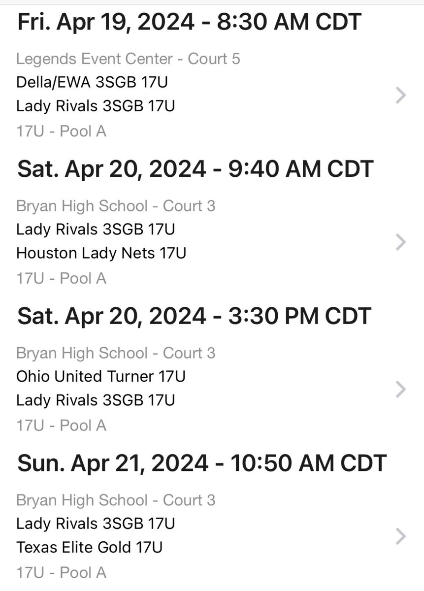 Lady Rivals (@ladyrivals) on Twitter photo Coaches up first <a href="/3SSBGCircuit/">3Stripes Select Basketball Girls Circuit</a> 8:30am crt 5
17 #3SGB
<a href="/KayliVesterholm/">Kayli Vesterholm</a> <a href="/addison_pong/">Addie Pong</a> <a href="/sydneyrogers30/">Sydney Rogers</a> <a href="/ReaganWard241/">Reagan_Ward_24</a> <a href="/TahliaPena2/">Tahlia Pena</a> <a href="/mmccaffery56/">Madison McCaffery</a> <a href="/TwinViZuals/">Twin ViZuals</a> <a href="/IAMCoachU1/">Ushearnda Rae</a> @RivalsCoachJM <a href="/NEPSGBCA/">NEPSGBCA</a> <a href="/CoachSmoovePSA/">Greg Canzater</a>
#WeAre.. Coaches up first <a href="/3SSBGCircuit/">3Stripes Select Basketball Girls Circuit</a> 8:30am crt 5
17 #3SGB
<a href="/KayliVesterholm/">Kayli Vesterholm</a> <a href="/addison_pong/">Addie Pong</a> <a href="/sydneyrogers30/">Sydney Rogers</a> <a href="/ReaganWard241/">Reagan_Ward_24</a> <a href="/TahliaPena2/">Tahlia Pena</a> <a href="/mmccaffery56/">Madison McCaffery</a> <a href="/TwinViZuals/">Twin ViZuals</a> <a href="/IAMCoachU1/">Ushearnda Rae</a> @RivalsCoachJM <a href="/NEPSGBCA/">NEPSGBCA</a> <a href="/CoachSmoovePSA/">Greg Canzater</a>
#WeAre..