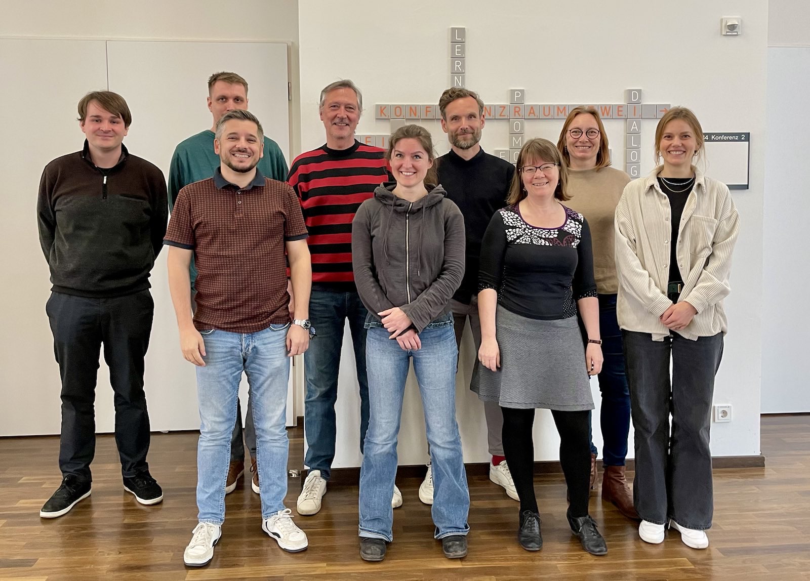 The NewOrder Team at the IWM in Tübingen