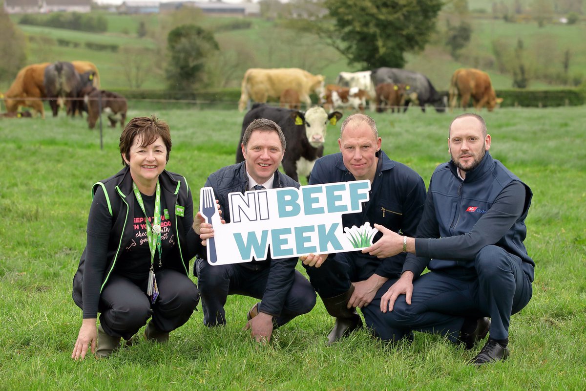 The Livestock and Meat Commission will partner with the Ulster Farmers’ Union (UFU), ABP and Asda to share the positive farm to fork journey of NIFQA beef with consumers across the province this NI Beef Week. Read more here - tinyurl.com/2r24am6m @UFUHQ, @AbpFoods, @asda