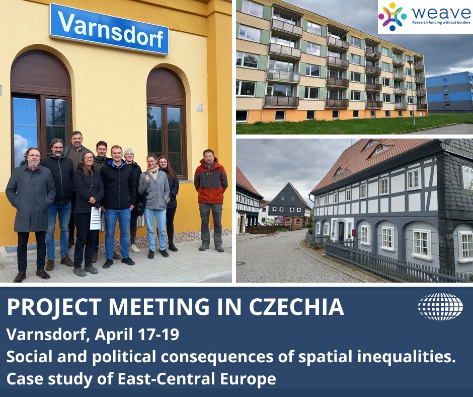 The members of the Polish-Czech-German project 'Social and political consequences of spatial inequalities' met together to discuss achievements so-far and plan future objectives. It has been a fruitful time, filled with constructive discussion and inspiring ideas!