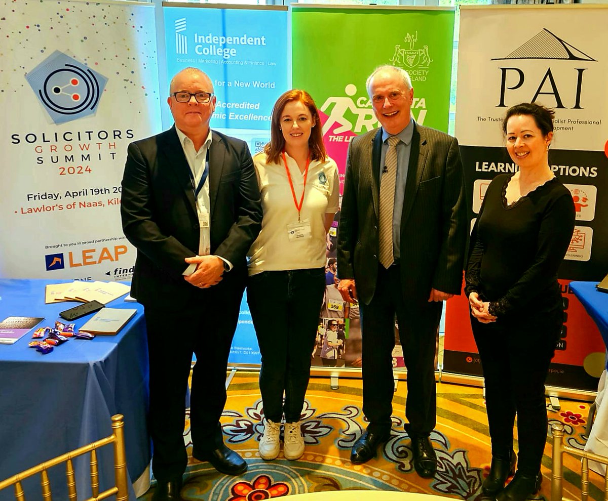 Delighted to support the legal fundraiser <a href="/CalcuttaRun/">Calcutta Run</a> at <a href="/SolicitorsGrow/">Solicitors Growth</a> Summit 2024

Registration open now for 5km runs in Dublin &amp; Cork in support of <a href="/Dublin_Simon/">Dublin Simon</a> <a href="/HopeFoundation/">The Hope Foundation</a> and <a href="/SHARECORK/">SHARE</a> on May 25th &amp; 26th

#CalcuttaRun2024 #SGSummit2024