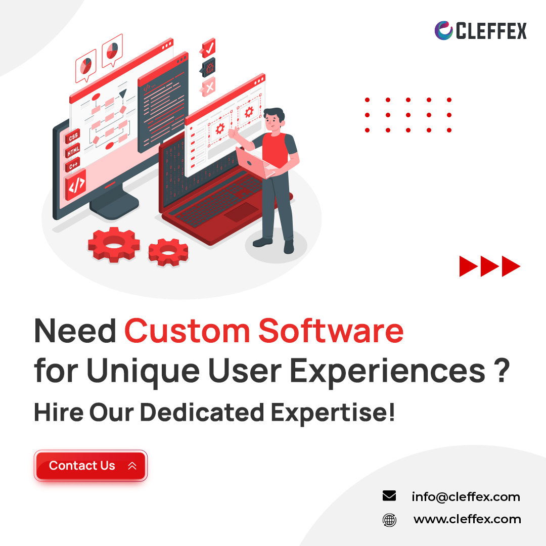 CleffexDigital's tweet image. Hire Cleffex&apos;s dedicated &amp;amp; agile #customsoftwaredevelopment experts to create high-quality solutions to address challenges and for organizational success.  Reach us at cleffex.com/contact-us/.

#dedicatedsoftwareteam #dedicatedsoftwaredevelopmentteam #softwaredevelopmentcompany