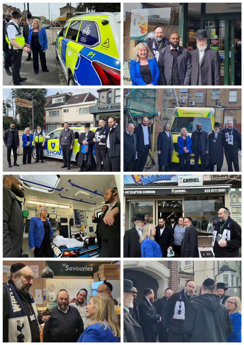 On Thursday, we were joined by the Conservative candidate for Mayor of London, Susan Hall, for a visit to @Hatzola , @Shomrim and the Biala Shul in Stamford Hill. Let’s get London working for Londoners by voting for Susan Hall, Pearce Branigan and the Conservatives on 2 May.