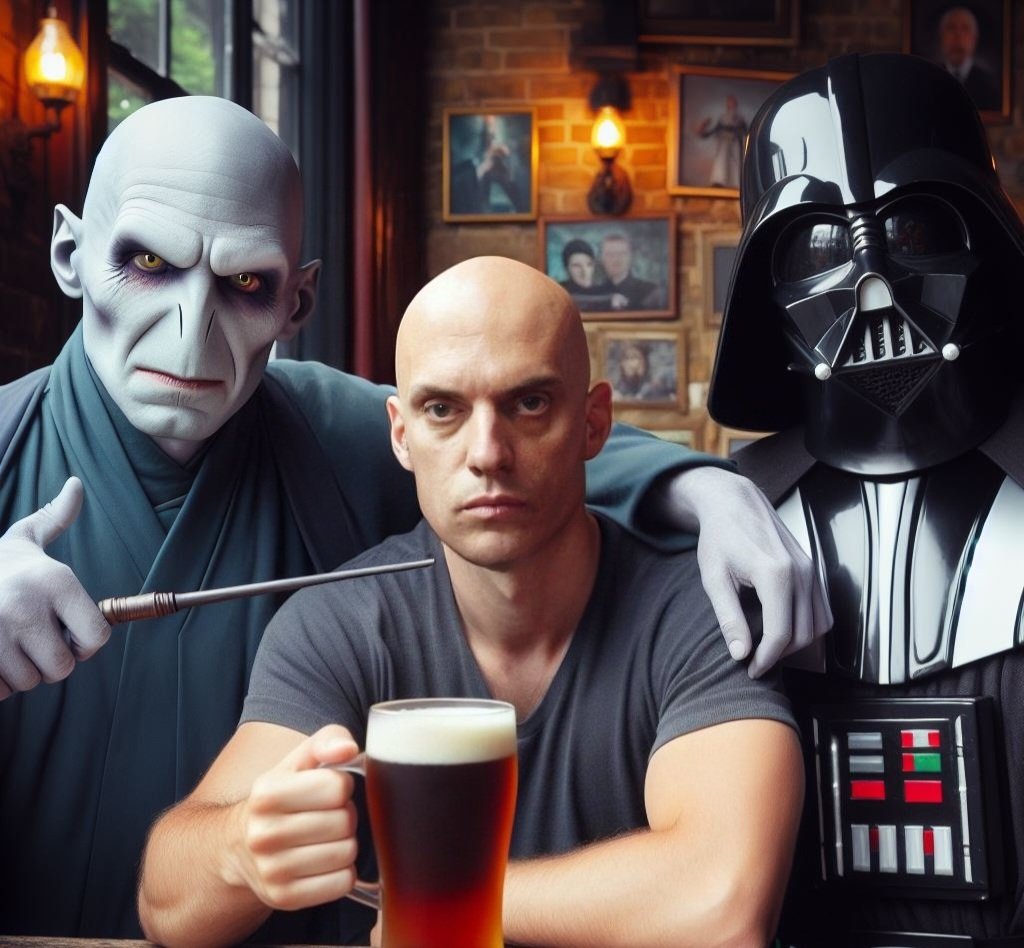 darthxando's tweet photo. Indo ao bar com os amigos. https://t.co/Br84QPik4M