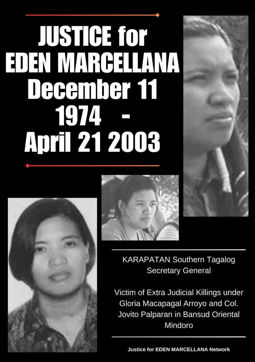 Kamatayan para sa mga militar na pumatay kay ka Eden