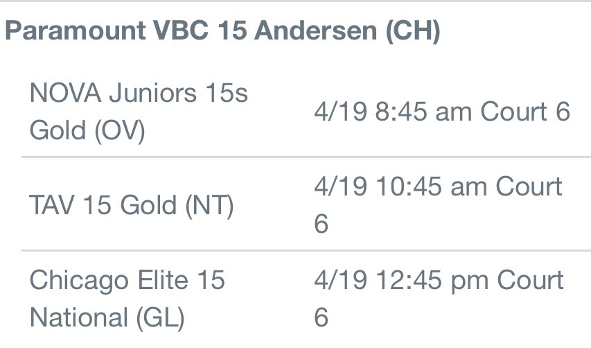 North East Qualifier Schedule(NEQ DAY 1.) I am so pumped for these next few days! Come and see me play on Court 6, hope to see you there! #stayready #neq #philly #number16
