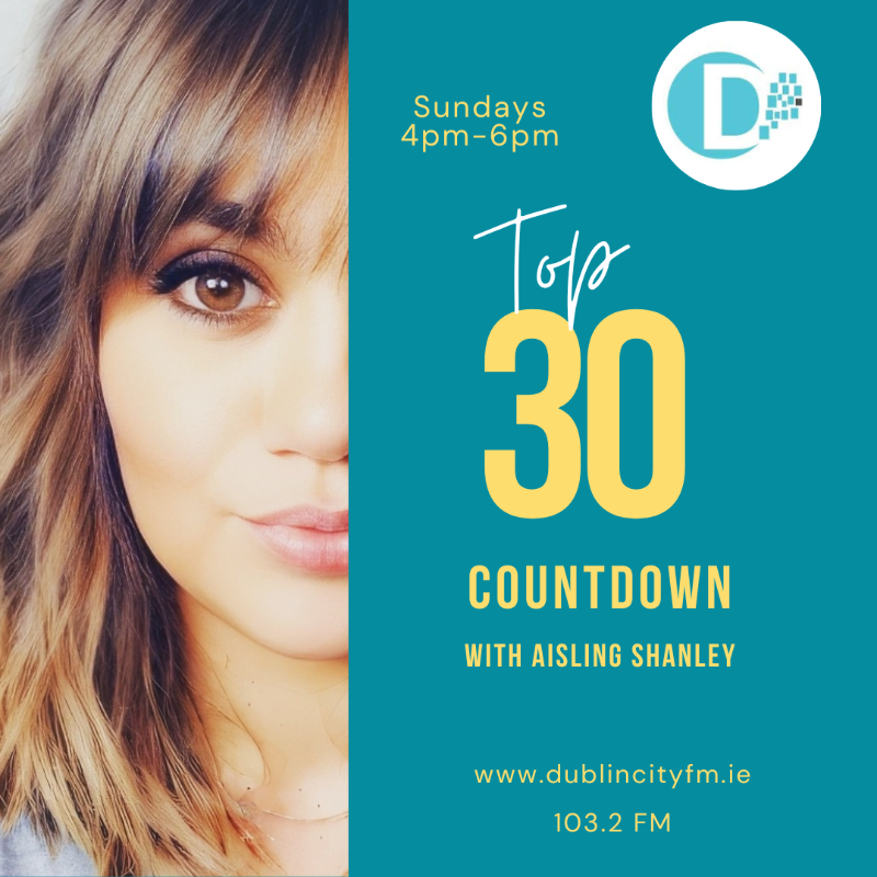 🎶 Make sure to tune in to our Top 30 countdown with @aislingshanley this Sunday at 4pm! We've got a brand new number one shaking up the charts! #Top30Countdown #musiclover #countdown #musically #musicradio