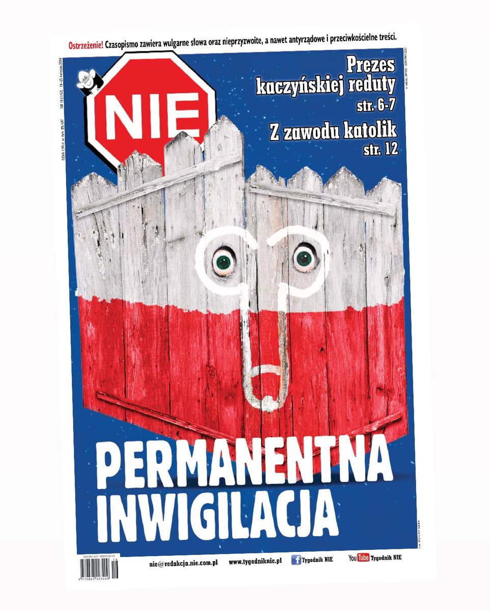 Nowiutkie „NIE” już w sprzedaży! (Obajtek - tobie wyślemy gratis).