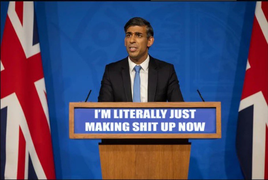 Sunak says he can't comment on Menzies because it's an ongoing investigation, but at PMQ's on Wednesday he commented on Angela Rayner, even though there's an ongoing investigation, double standards. @RishiSunak you're talking bollocks again.