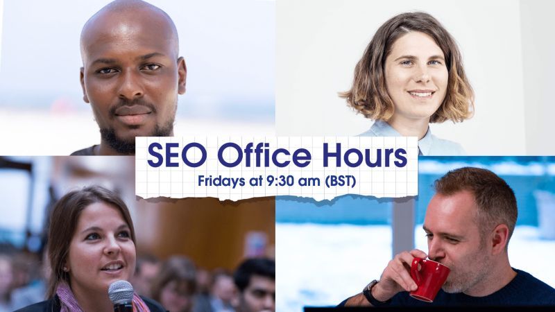 Just wrapped up an exciting episode of SEO Office Hours alongside a fantastic fellow SEO @isaline_margot and the amazing hosts @MichaelChidzey & @SEOJoBlogs I'm a big fan of the show, and as always, I enjoyed every bit of today's episode - this time as a guest speaker.