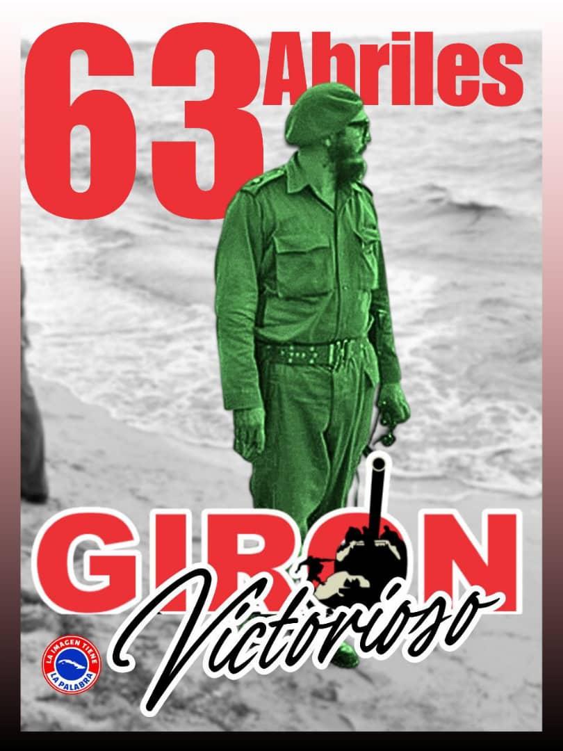 #FidelPorSiempre "La defensa nunca se rompe! ¡El soldado revolucionario nunca se rinde! (...) cualquiera que sea el enemigo, cualquiera que sea su fuerza, siempre, como los centinelas de Playa Larga y Playa Girón, con el grito de ¡Patria o Muerte! en los labios" #GirónVictorioso