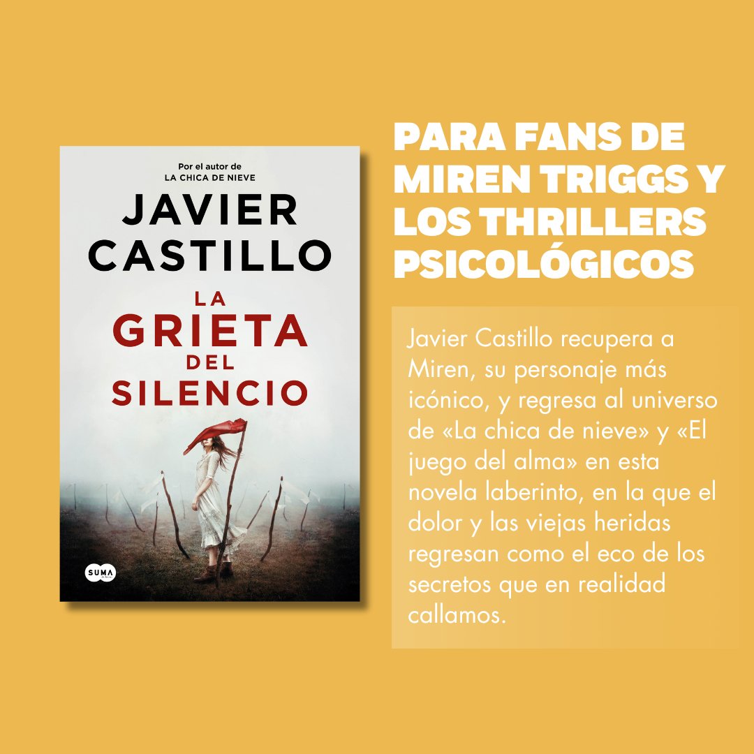 #NovedadesPenguin: los seguidores de Miren Triggs (y todos los amantes de los thrillers) ya tenemos en librerías «La grieta del silencio» de @JavierCordura. Todo lo que necistáis saber sobre la novela, aquí 👉 bit.ly/3PE78BI