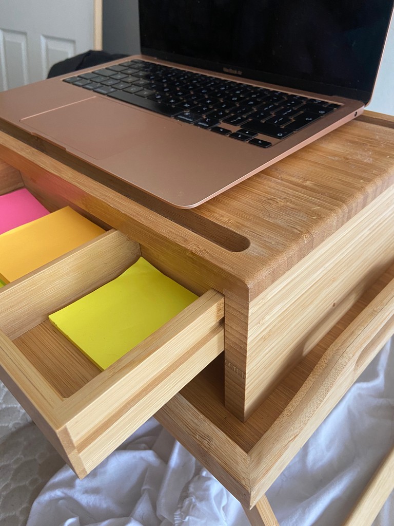 TickleBrick's tweet photo. Our bamboo desk is equipped to accommodate laptops, phones, notebooks, and iPads. 💻️

#homewear #homeweardesign #deskspace #deskdecor #deskgoals #deskstyling #deskinspiration #desksetups #desksituation #deskgram https://t.co/O9nAPWKPiw