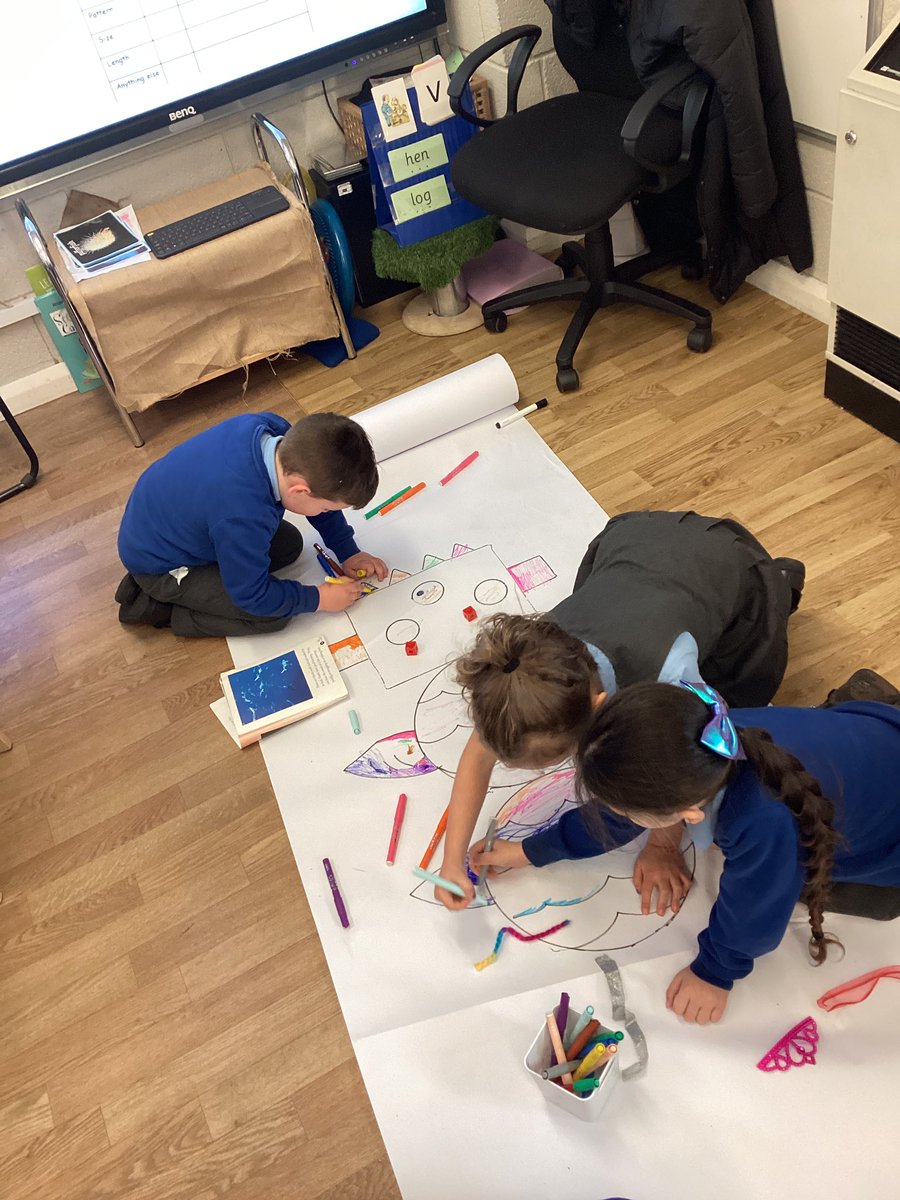 Today we have been creating sea monsters and using our maths language to describe its features. We can’t wait to show you our finished sea creatures 💙 @BedfordPrimary @SouthportLTrust