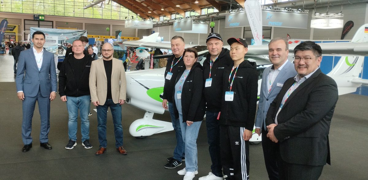 ✈️German Company Will Launch Assembly of Ultralight Aircraft in Almaty 🔗Learn more: invest.gov.kz/media-center/p…