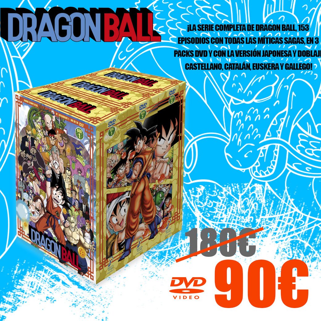 🎂 Celebramos el aniversario de este momento #DragonBall con un descuentazo para ti: ¡La serie completa de DragonBall hoy al 50%! Solo en: shop.selecta-vision.com/dragon-ball-se…