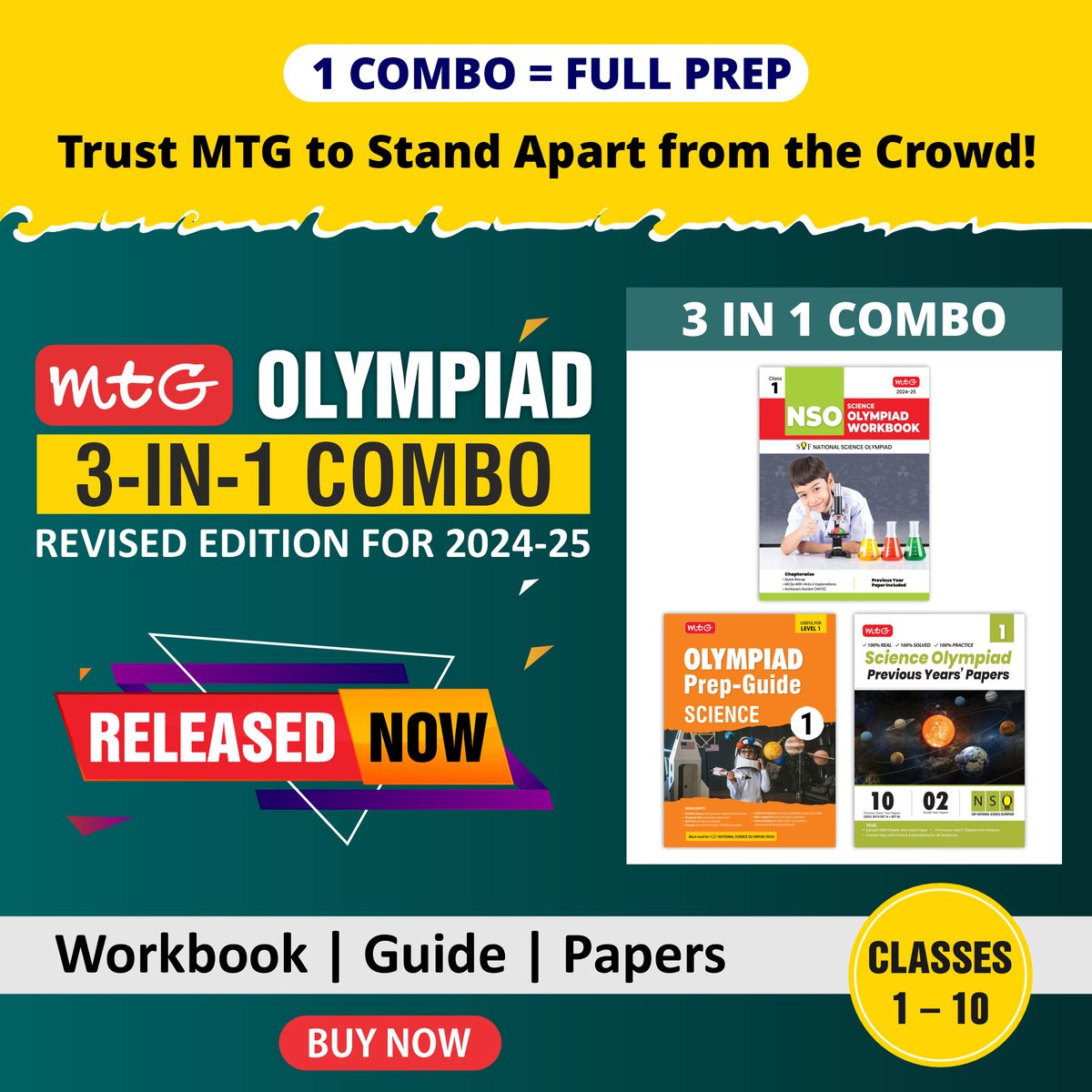MTGBooks's tweet image. Have you stocked up on the latest revised SOF Olympiad books for the session 2024-25 yet? 😍

Visit mtg.in

#OlympiadExam #SOFolympiad #NSO2024 #MTG #Olympiad2024 #sof #Olympiad2024 #olympiadstudymaterial #sofexams #IMO2024 #Olympiadworkbooks