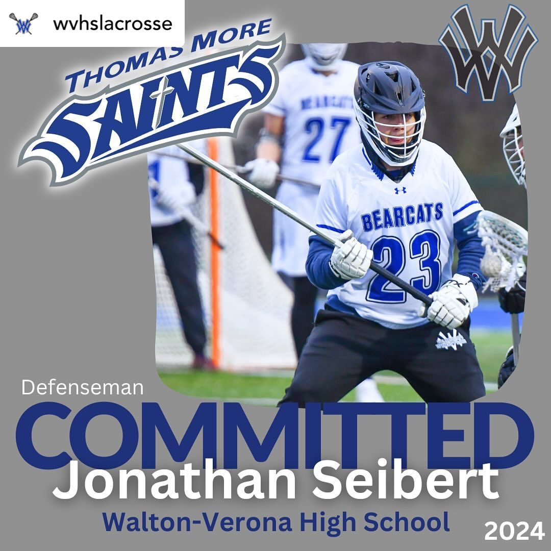 Commitment Alert 🚨: @WVHSLacrosse long stick Jonathan Seibert to @TMUMensLacrosse