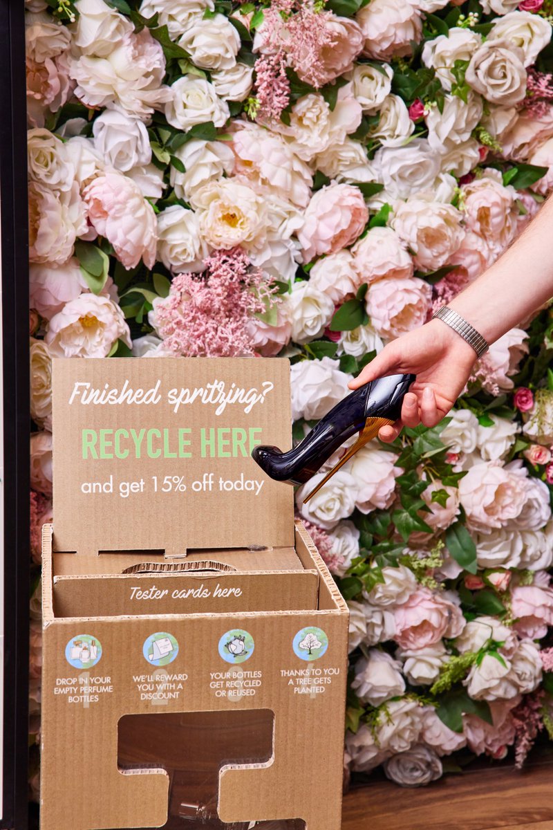 Finished Spritzing ? Don’t forget to recycle your bottle and get 15% off your next purchase <a href="/ThePerfumeShop/">theperfumeshop</a> <a href="/TPSwolves/">TPS WOLVERHAMPTON 44</a> #theperfumeshop #tpssc #sustainability2024