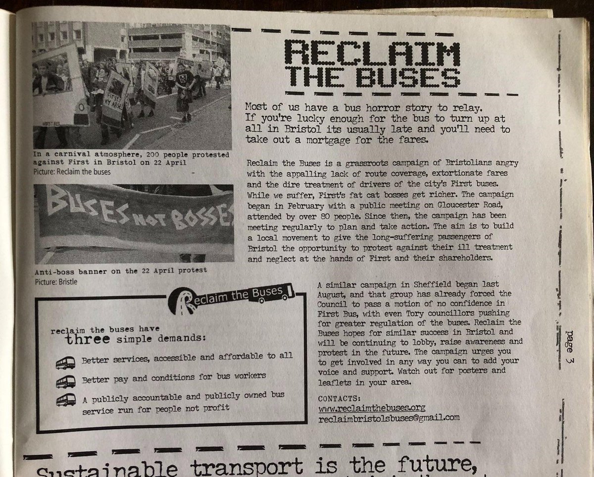 On this day in 2006, 200 people protested against @firstbusuk in Bristol! 🚌✊ 18 years later, were still going! Do you know anyone who was part of this campaign? We would love to chat with them 🗣 #PublicTransport #BristolProtest #FirstBusUK 🚌