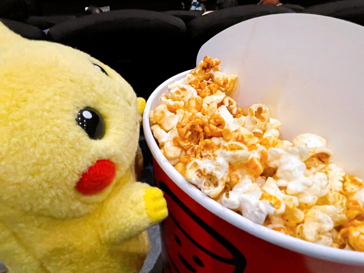 TOHOシネマズ、キャラメルポップコーンにもバターかけてくれるようになって最高過ぎ🍿✨