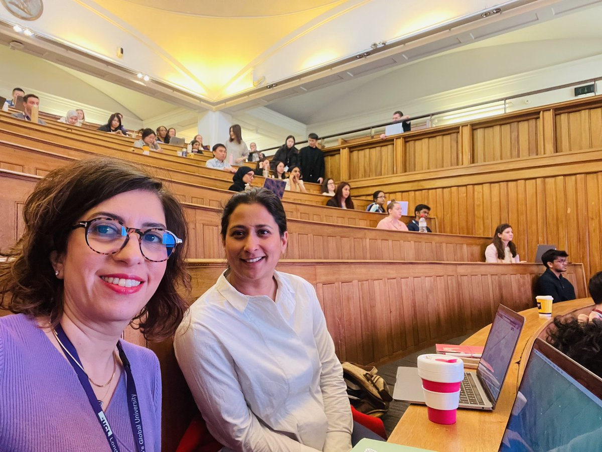 We are having a great time and we are really impressed by the quality of the student presentations at the @UCLDivofSurgery #StudentSymposium 🤩 🧪 🧫 👩🏻‍🎓 👨🏻‍🎓 👏🏼🥳 @uclmedsci @UmberCheema @3dmodelsucl #GustaveTuckLectuteTheatre #ECRs #Research #FutureResearchStars