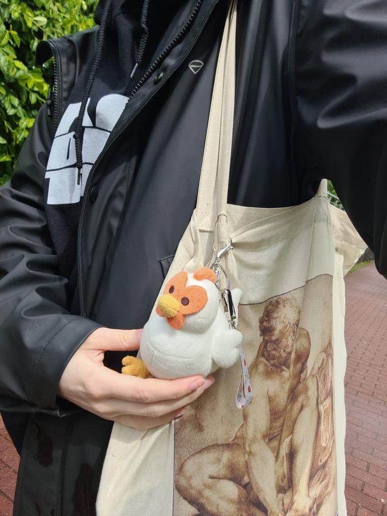 @tsuyonpu Still carry my chicken with me everywhere and I honestly lost count for how many compliments I got for it 🔥❣️