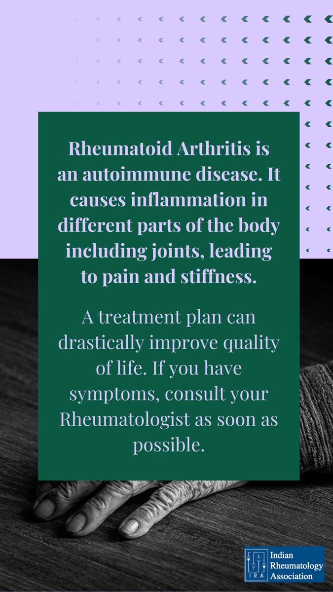 IRA (@indianrheum) on Twitter photo #rheumatoid #awareness #arthritis #joint #pain #IRA <a href="/ArthritisFdn/">Arthritis Foundation</a> <a href="/VersusArthritis/">Versus Arthritis</a> <a href="/RA_information/">All Things Rheumatoid Arthritis</a> <a href="/ArthritisNetwrk/">Arthritis Broadcast Network</a> Its treatable! Lets live a #pain free #life #rheumatoid #awareness #arthritis #joint #pain #IRA <a href="/ArthritisFdn/">Arthritis Foundation</a> <a href="/VersusArthritis/">Versus Arthritis</a> <a href="/RA_information/">All Things Rheumatoid Arthritis</a> <a href="/ArthritisNetwrk/">Arthritis Broadcast Network</a> Its treatable! Lets live a #pain free #life
