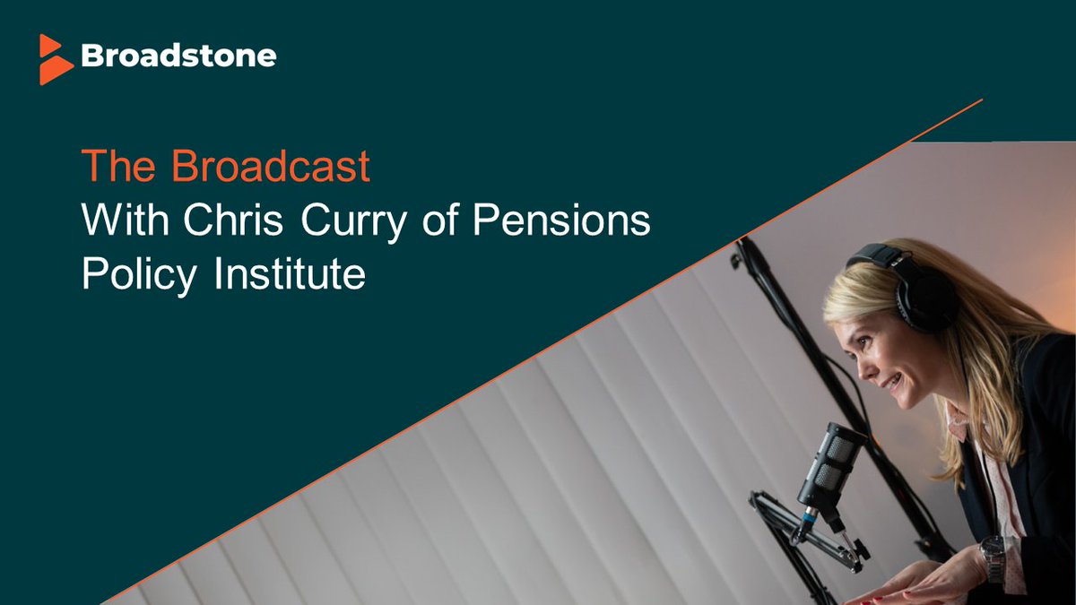 🎧 Did you catch our latest #Broadcast episode? 🎙️ If not, don't worry! Our hosts @PensionsSimon and @PensionsDave had an insightful conversation with Chris Curry you won't want to miss. Tune in now! 👇 broadstone.co.uk/the-broadcast/ #pensionnews