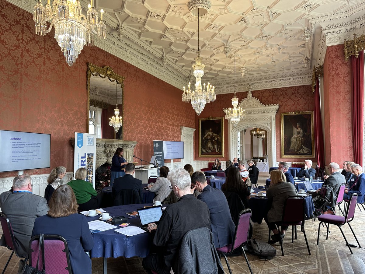 Delighted to welcome Diocesan colleagues, CMAT leaders and sixth form principals across the South East to @YourStMarys @TeachStMarys - such shared vision, commitment and engagement! #StrongerTogether