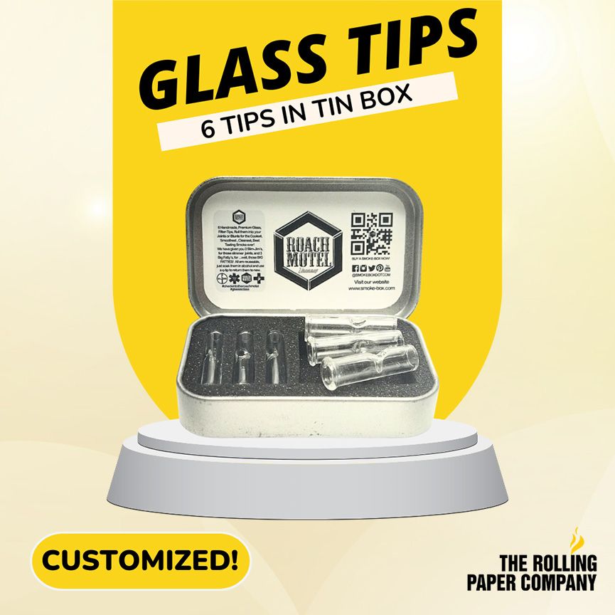 RollingPaperCo's tweet photo. Nestled within a customizable tin box. Each tip offers a smooth draw, ensuring an unparalleled smoking experience. Personalize your tin box to reflect your unique style and elevate your smoke game to new heights

#GlassTips #CustomizablePackaging #FilterTips https://t.co/rBvbn8SVbN